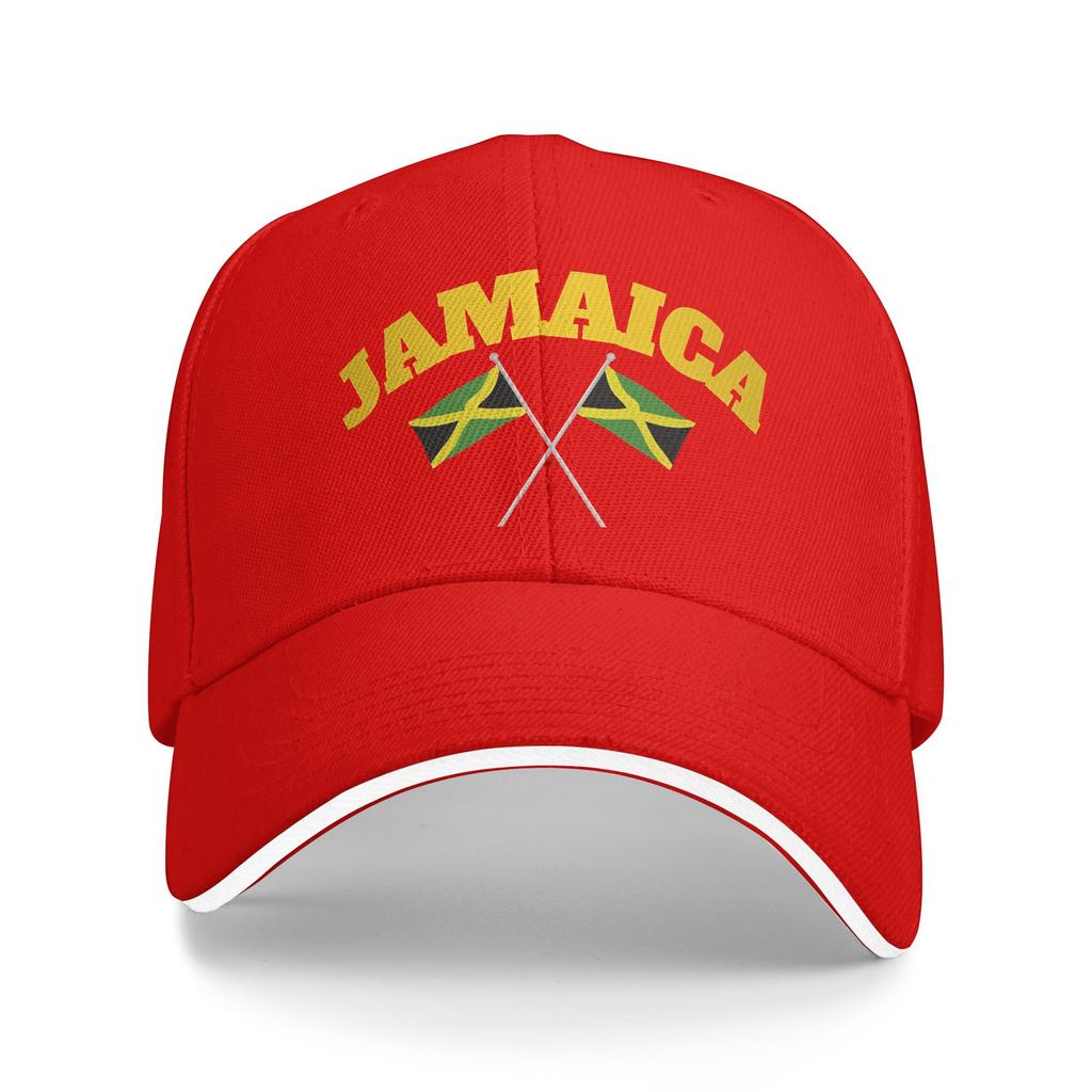 Spring Casual Baseball Cap Jamaica Flag Running Hippie Trucker Hat For Couple Women High Quality Fashion Snapback Cap