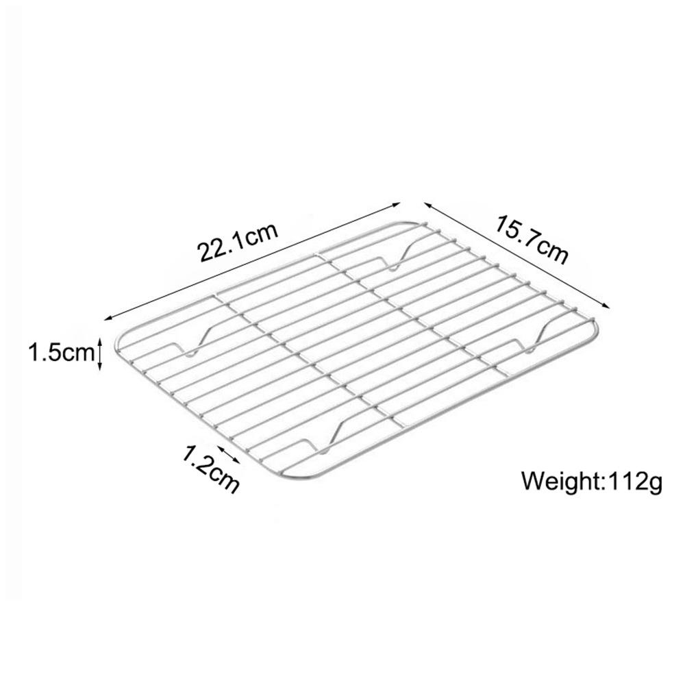 New Stainless Steel Cooling Rack Non-stick Silver BBQ Tray Baking Tray