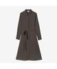 Lacoste Women'S Flannel Woven Long Dress Ef896E-54N Six