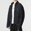 adidas Solid Color Sports Casual Jacket for Men, Black