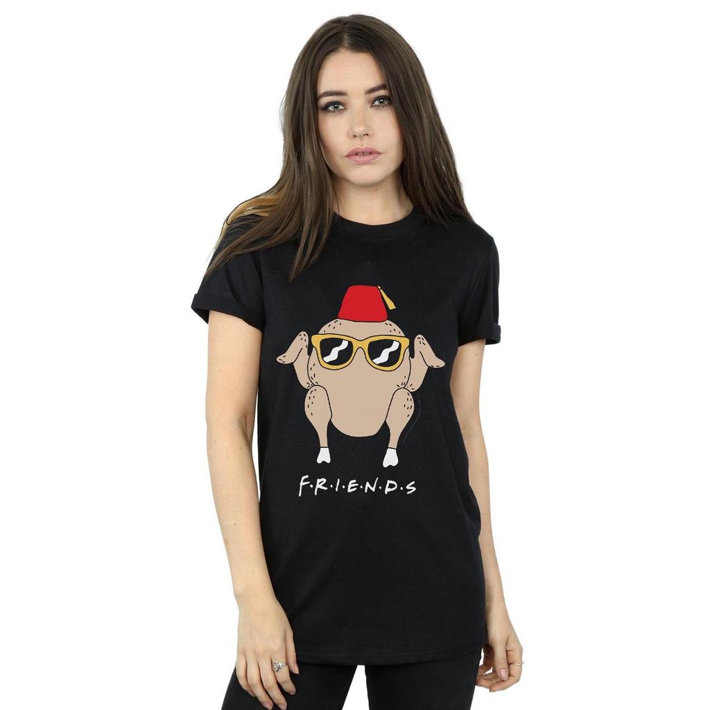 Friends Womens/Ladies Sunglasses Turkey Cotton Boyfriend T-Shirt