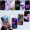Colorful Butterfly Case for Samsung A06 A35 A25 A24 A15 A05S A05 M55 M35 M15 A02 A12 A13 A10 A16 A20 A30 A22 A31 A32 A33 A42 A50