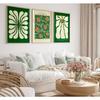Green Matisse Abstract Wall Art Flower Market Flowers Print Canvas Painting Trendy Modern Living Room Gallery Decor Poster