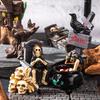 Yousheng Halloween Advent Calendar 24 Days Countdown To Halloween Decoration 24 Pcs Scary Doll Collectible Figures Gifts for Kids Teens Adults