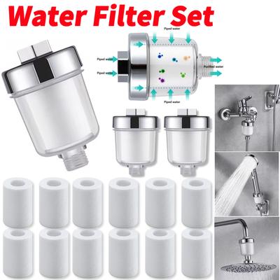 Wateruitlaat Zuiveringssets Metalen Kraanadapter PP Katoen Filtratie Universeel Kraanfilter Hoge Dichtheid Filter voor Keuken