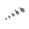 320pcs M2 M2.5 M3 M4 M5 Screw Retainer Fastener Round Head Joint Connector Nut Bolt  Building