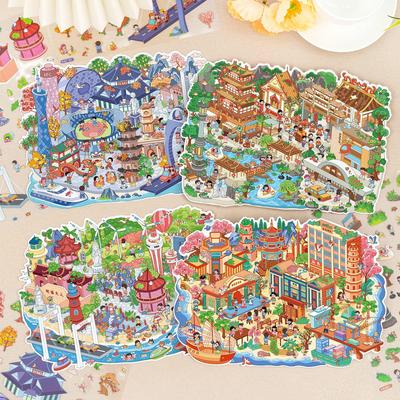 Junbei 9.0 City Edition 3D-Szenenaufkleber: Shantou & Chaozhou