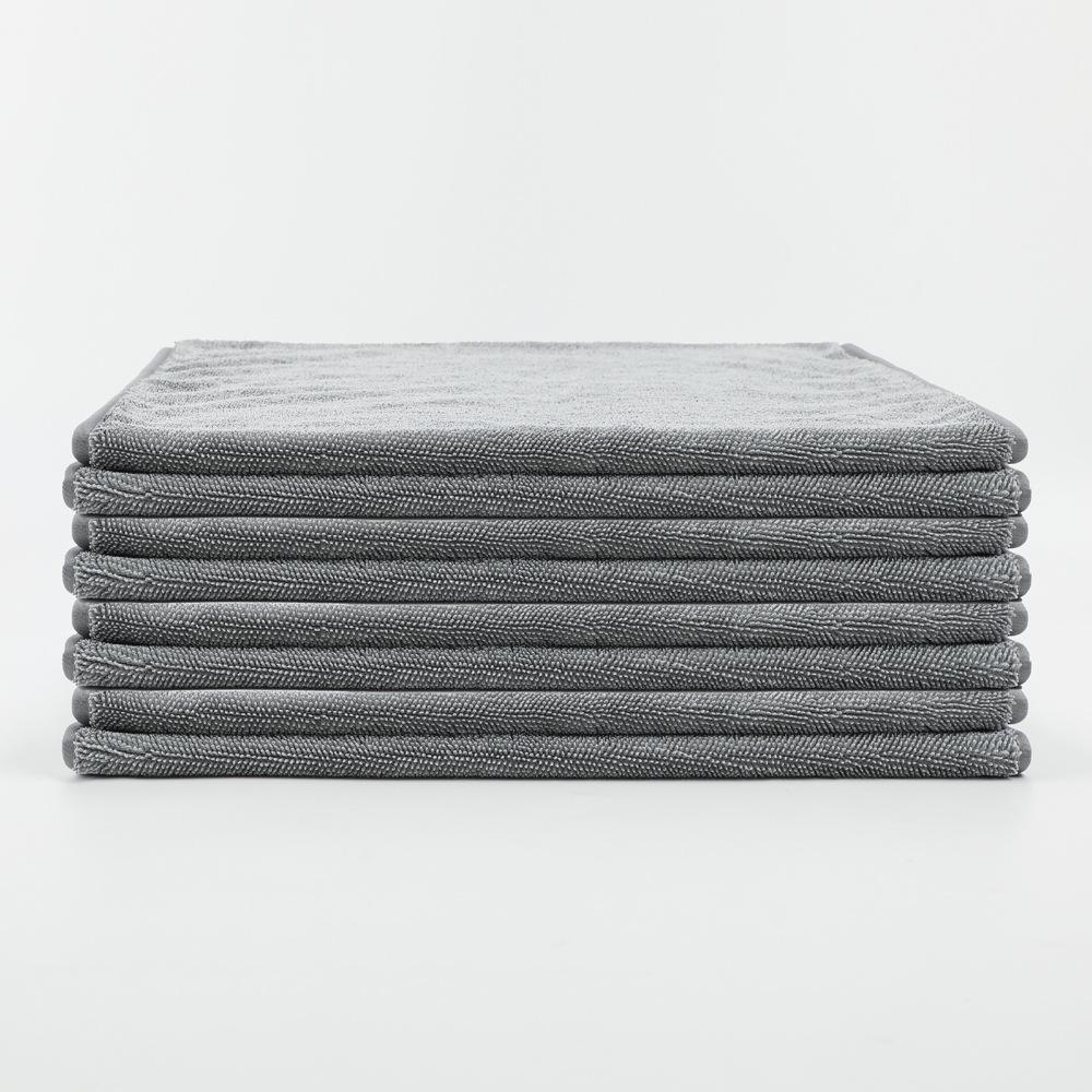 hemming towel thickened braid twisted cloth thickened multi-functional car towel water collection does not hurt the car paint