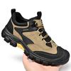 Luxury Brand Outdoor Trekking Leather Shoe Men Soft Waterproof Hiking Climbing Shoe Shoes Quality Leather Hunting Tactical Shoes