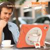 360 Rotating Stand Case Universal for IPad 2025 A16 11th 10.9 2022 10th Gen. A3354 A3355 A3356 A2757 A2777 A2696 Hybrid Cover