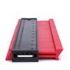 Plastic Irregular Shaper Ruler Gauge Duplicator  Scale Strong Toughness Wooden Portable Template Curvature Scale