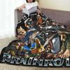 Italian Brainrot Meme Blanket Quality Warm Soft  Throw Blanket Winter Boy Girl Home Decor Funny Bedspread