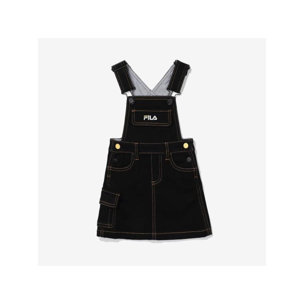 

[fila Kids] Denim Overalls Fk2ope3113f Blk q0zFk2ope3113fBlk BLACK/100