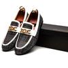 Men's Custom Pointed Business Classic Loafers Men's Trend British Casual Shoes Zapatillas Hombre A16