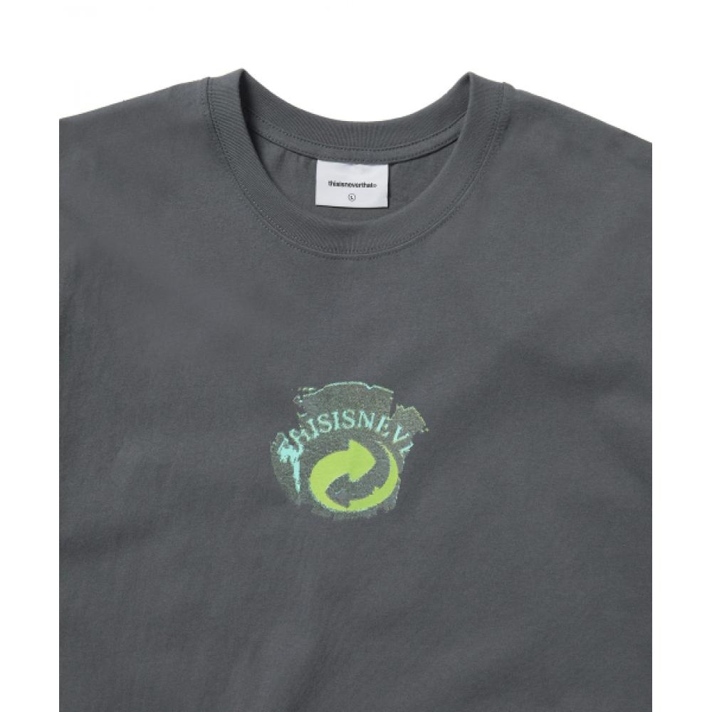 Thisisneverthat Circulation Tee Dark Grey