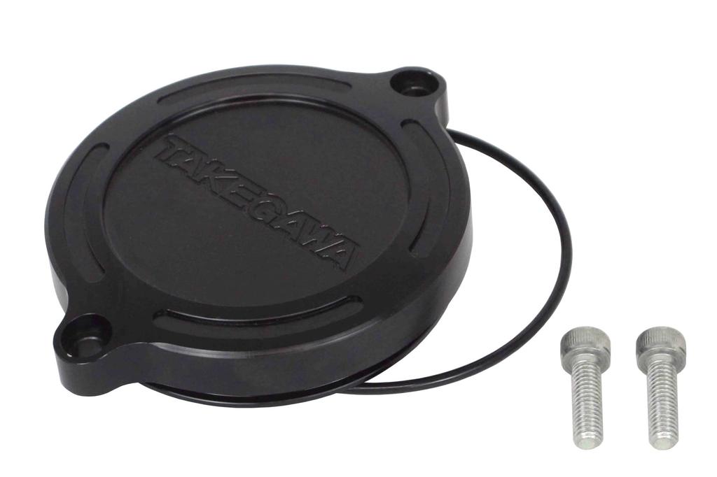 SP Takekawa 01-18-1049 L.Cylinder Head Side Cover, Black, Ducks 125, Monkey 125, CT125, Super Cub 110, etc