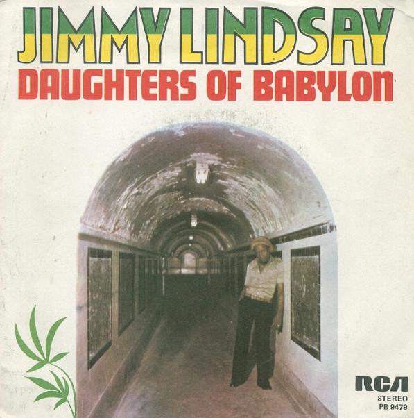 

7inch Record JIMMY LINDSAY Daughters Of Babylon PB9479 RCA 1980 Italy Reggae Ska Dub Used