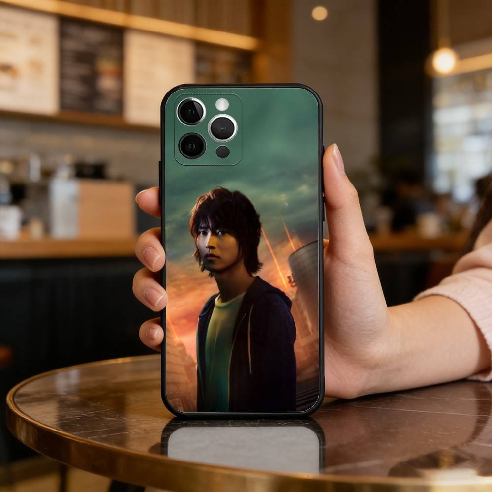 Hot TV Alice In Borderland Soft Silicone Black Cover,Phone Case For iPhone 17,16,15,14,13,12,11 Plus,Pro Max,XS