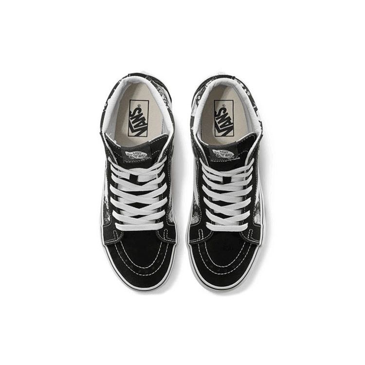 Vans Sk8 Reissue High Top Skate Shoes Unisex Sneakers Black White VN0A4BV8TY9