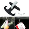 Car Purse Holder Hook, Car Rear Trunk Hook for Purses and Bags,HiddenPlastic Hook Hangers for Car Handbag