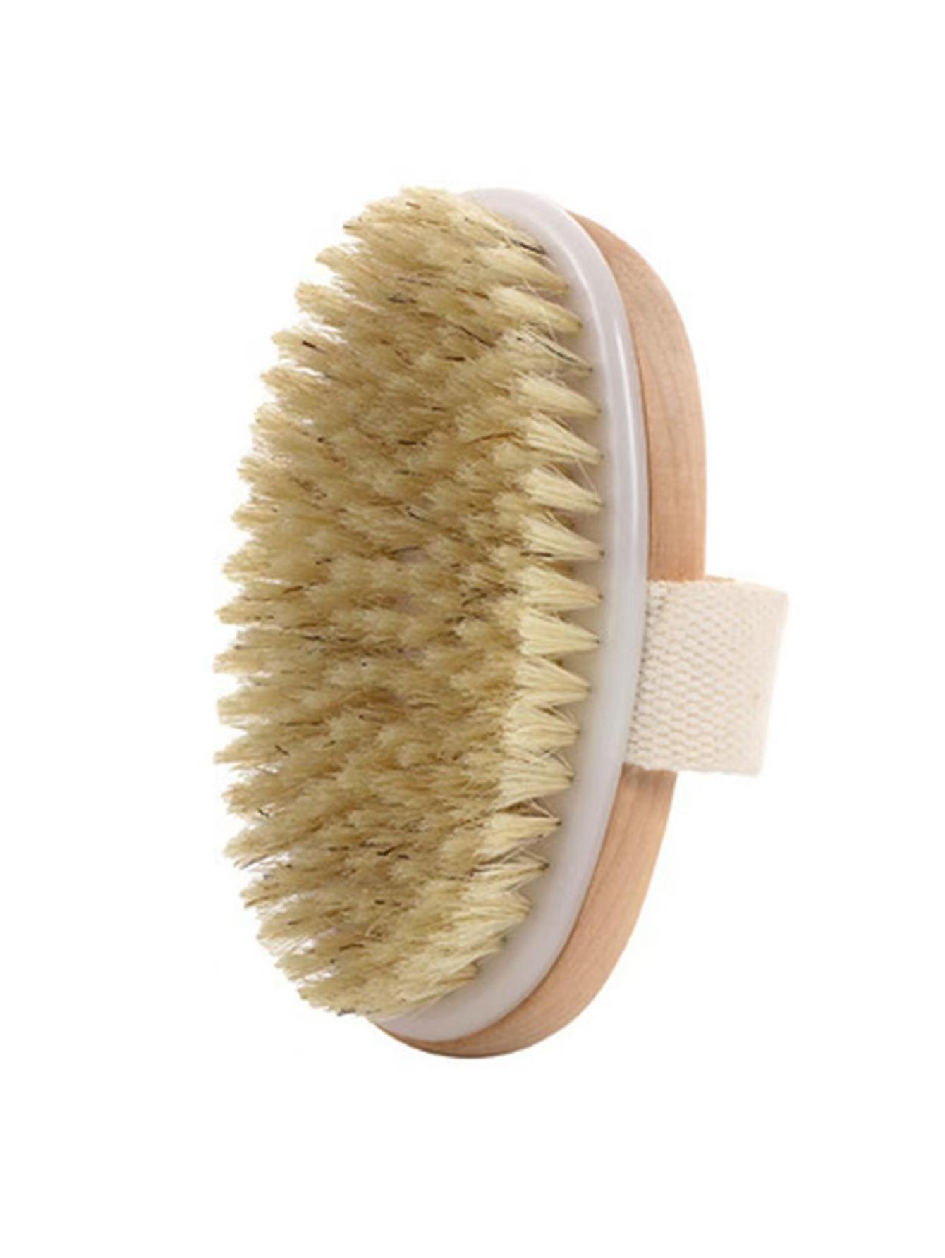 

1 Pcs Hog Bristle Shower Scrubber Shower Brush Women s Exfoliating Shower Accessories