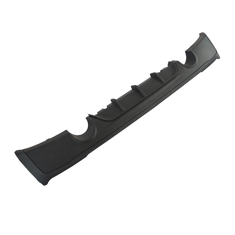 Compatible Gloss Black Rear Diffuser for BMW 2 Series F22, MP Style, Carbon Fiber, Quad/ Dual-Outlet.