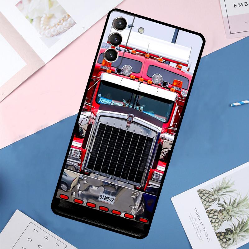 Cool Heavy Truck Car Case For Samsung Galaxy S24 Ultra S21 S22 S23 S25 Ultra S9 S10 Plus S20 FE S25 FE Back Cover