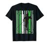Retro Cross Country Skier Ski Cool Man Green Men's T-Shirt
