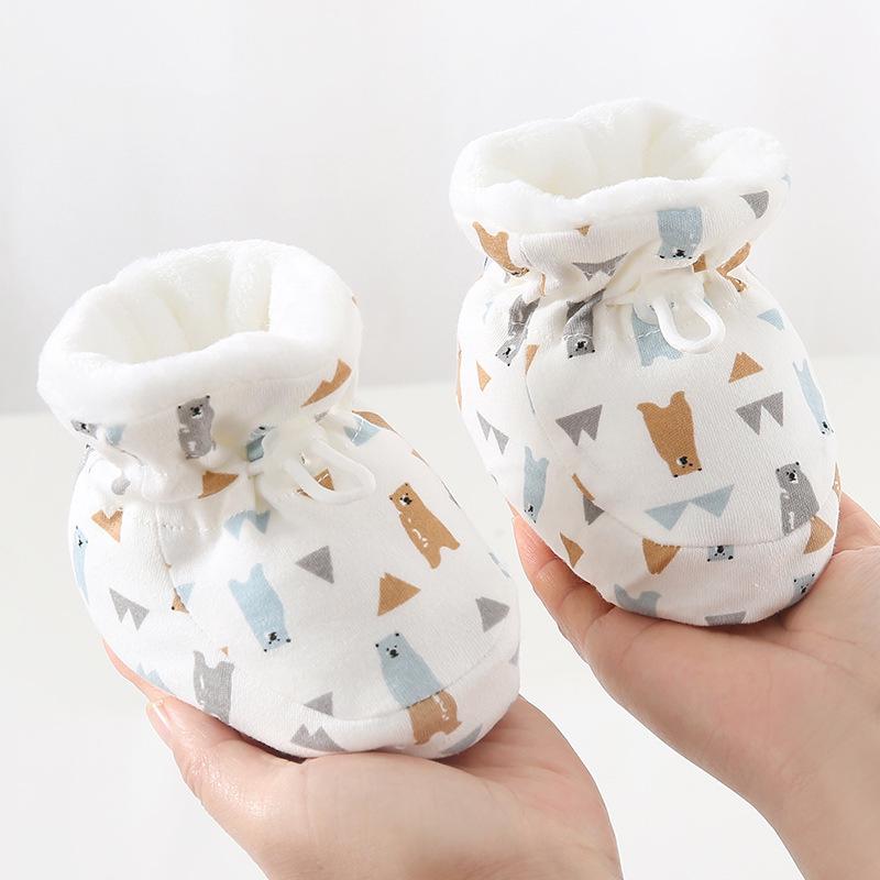 Winter Infant and Toddler Cotton Pre-Walking Soft Sole Shoes