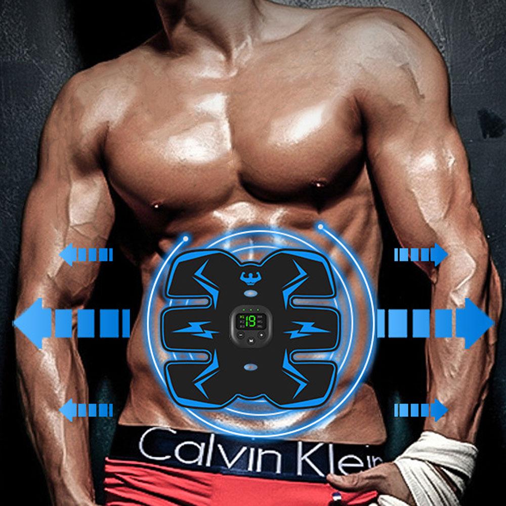 Stimolatore Muscolare Elettrico EMS Cintura Modellante Vita Cintura Portatile Dimagrante Massaggio Allenamento Per Casa Palestra Fitness Attrezzatura Modellante Corpo