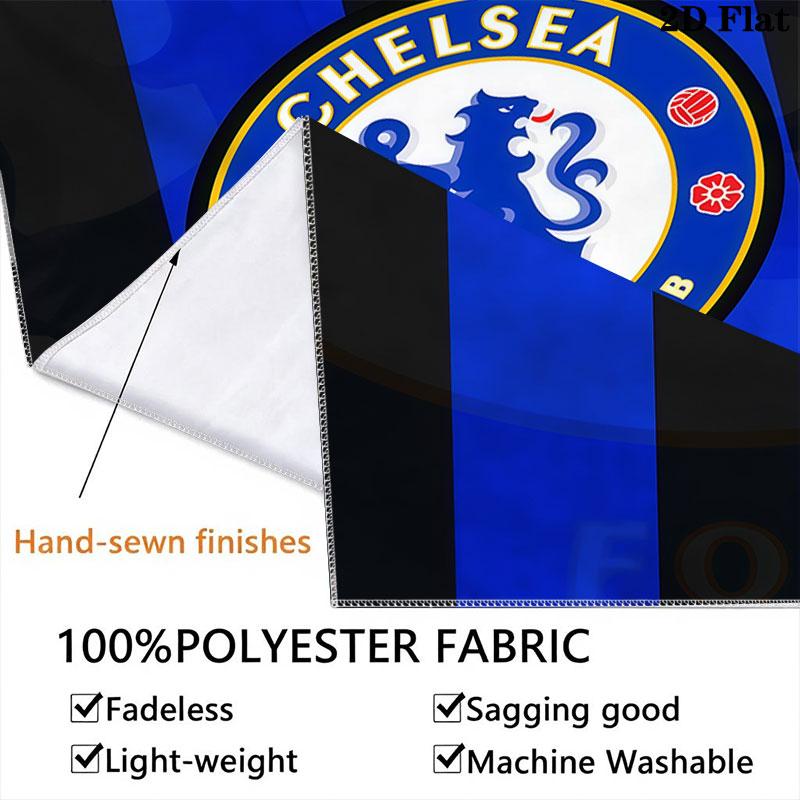 Chelsea-Logo Wandbehang Bedruckte Stoffdecke Dekorative Wandteppiche für Schlafzimmer Wohnzimmer Heimdekoration
