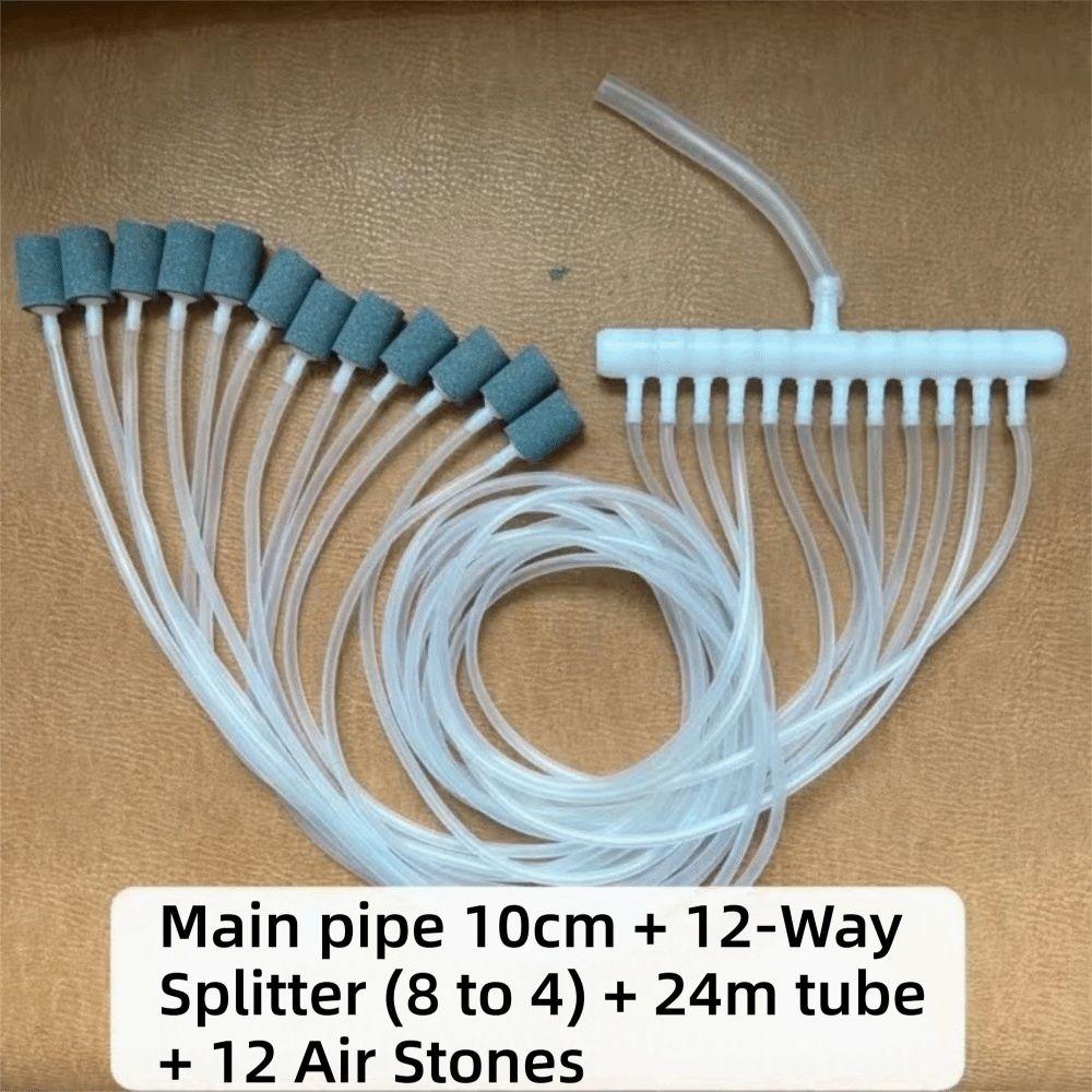 1 Kit Set 4/6/8/10/12/14Way Oxygen Pump Diverter Aquarium Air Valve Fish Tank Aquarium Aeration
