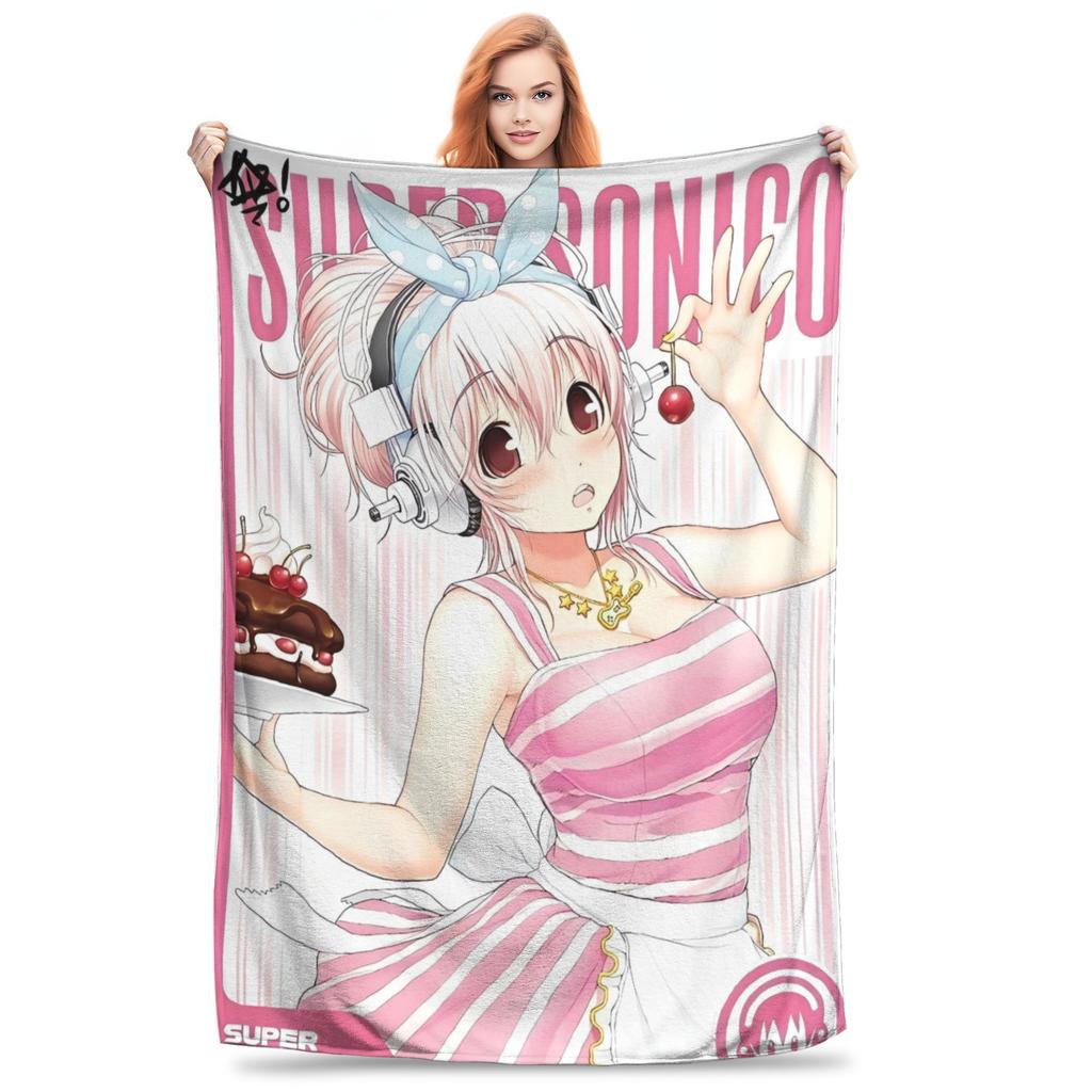 Japanese Sonico Blanket Quality Super Soft  Throw Blanket Winter Child Bedroom Fashion Bedspread