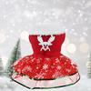 Dog Christmas Costume Skirt Christmas Bling Dog Dress Christmas Theme Dog Dress Outfit Christmas Dress Up Supplies