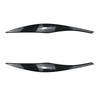 Car Headlight Lamp Eyebrows Cover Trim Stickers For BMW 3 Series E90 E91 320i 330i 2005-2012 Model ABS Material Car Accessories