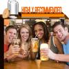 Reusable Glasses with Bamboo Lids and Glass Straw Beer Can Shaped Drinking Glasses Iced Coffee 2 Cleaning Brushes 17oz 4Pc Set
