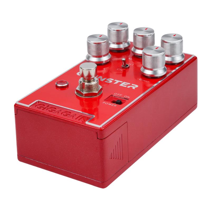 Anoma Aroma ABS-1 Blue Distortion Simulation Pedal for Electric Guitar Silver Legacy Overdrive Single A080