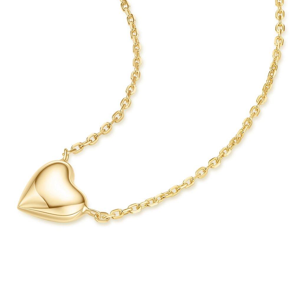 Sweet Heart 925 Silver Necklace N064-02G