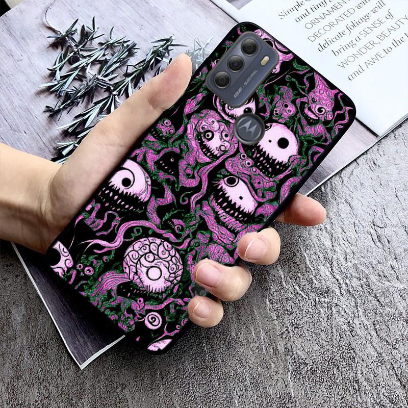 Black Cat Art Phone Case For Moto G86 G85 G75 G15 G05 G56 G72 G53 G54 G84 G60 G31 G32 G24 G 5G G Play