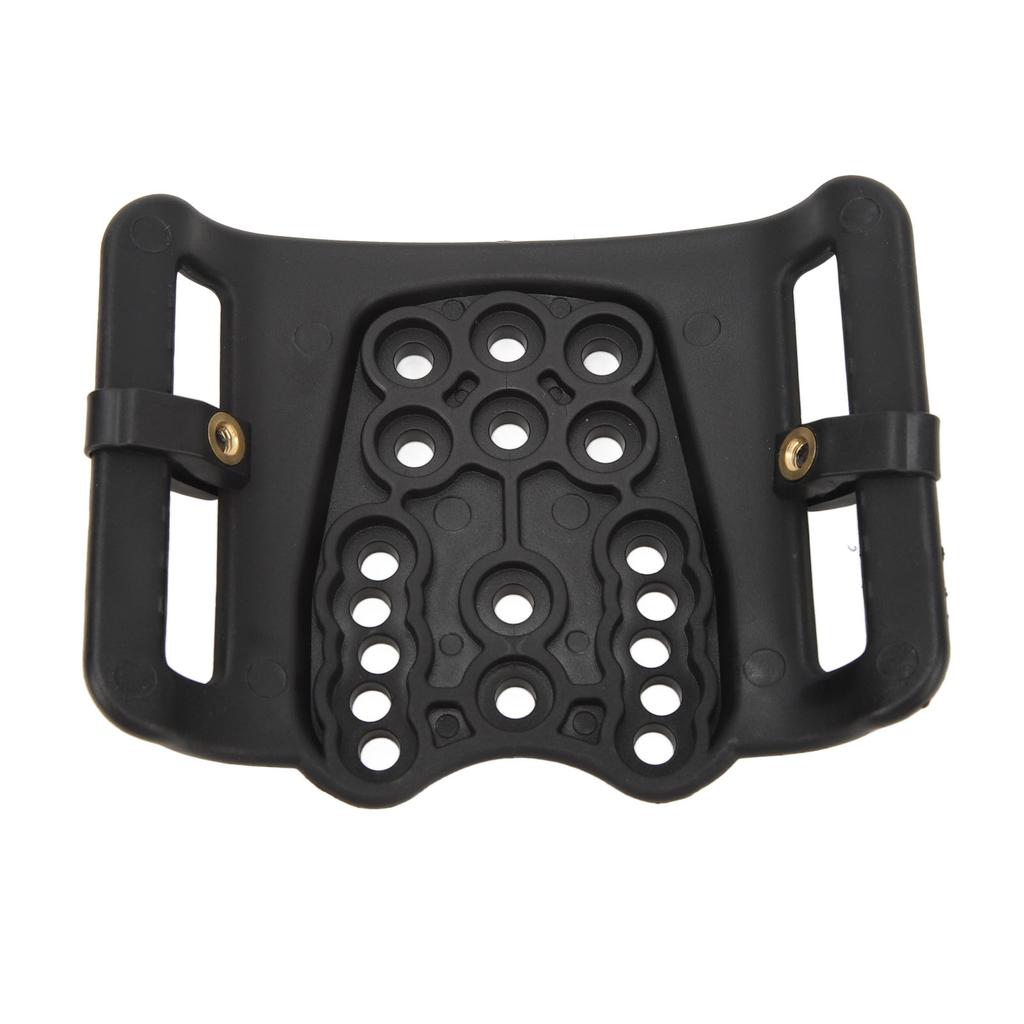 Adaptér pro rychlé uvolnění opasku Černý Volně nastavitelný Nylon Více otvorů Široce používaný Adaptér na bederní pás