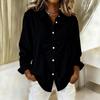 2026 Spring Women's Corduroy Casual Shirt - European & American Style