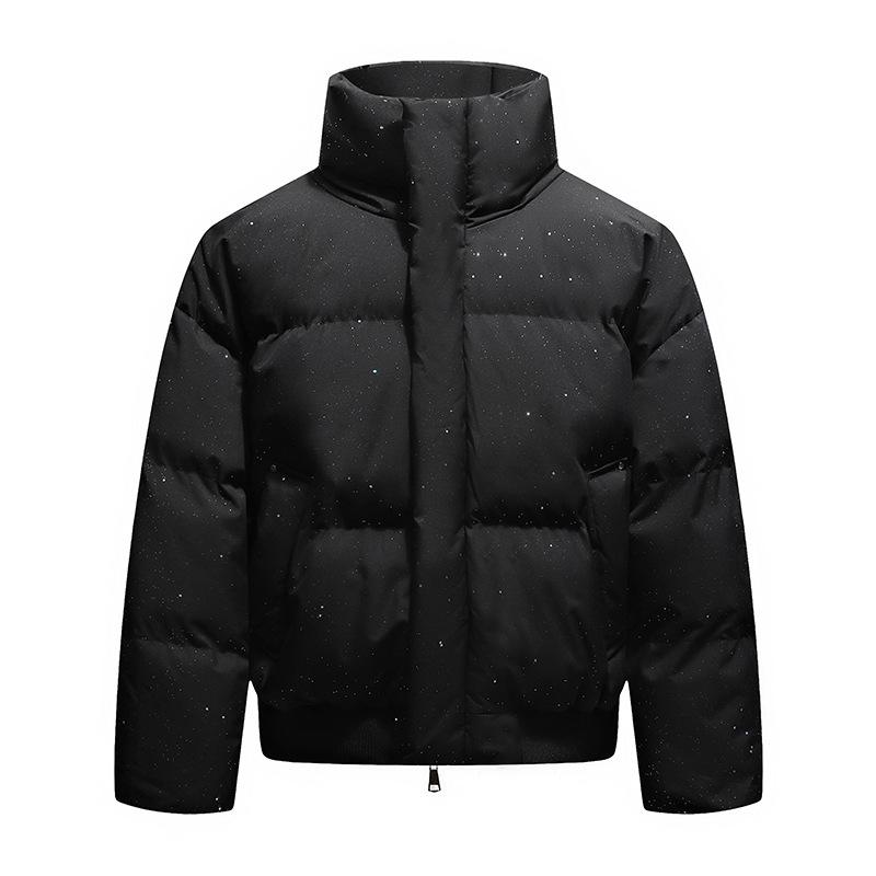 

Хлопковая куртка со стойкой воротником для мужчин и женщин, зимняя теплая стеганая куртка, куртка-пуховик, хлопковая куртка, хлопковая куртка M