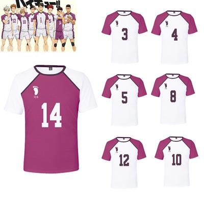 Tricou Sport Haikyuu Anime Imprimat 3D pentru Copii Vara Bărbați Femei Mânecă Scurtă Y2k Top Harajuku Cosplay Tricouri Volleyball