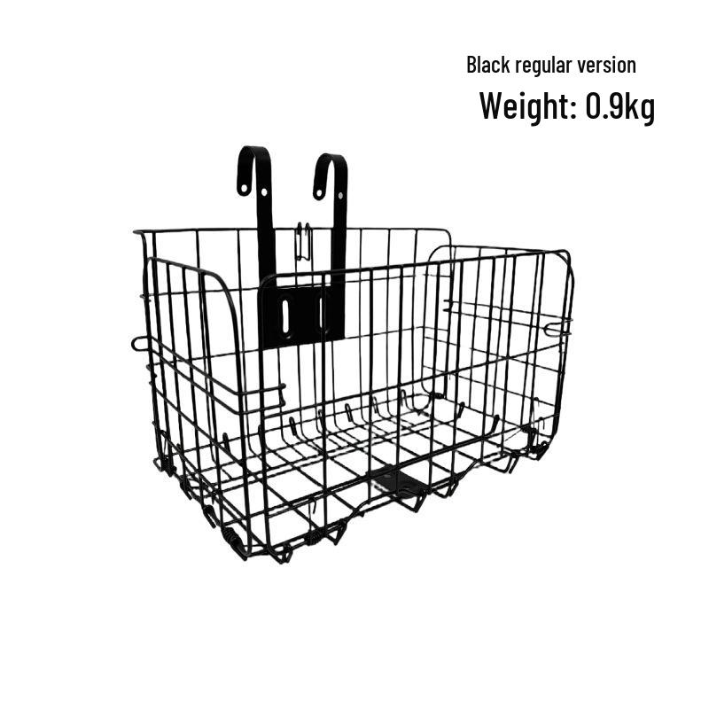Foldable Mountain Bike Basket: Thickened, Enlarged, Universal Fit