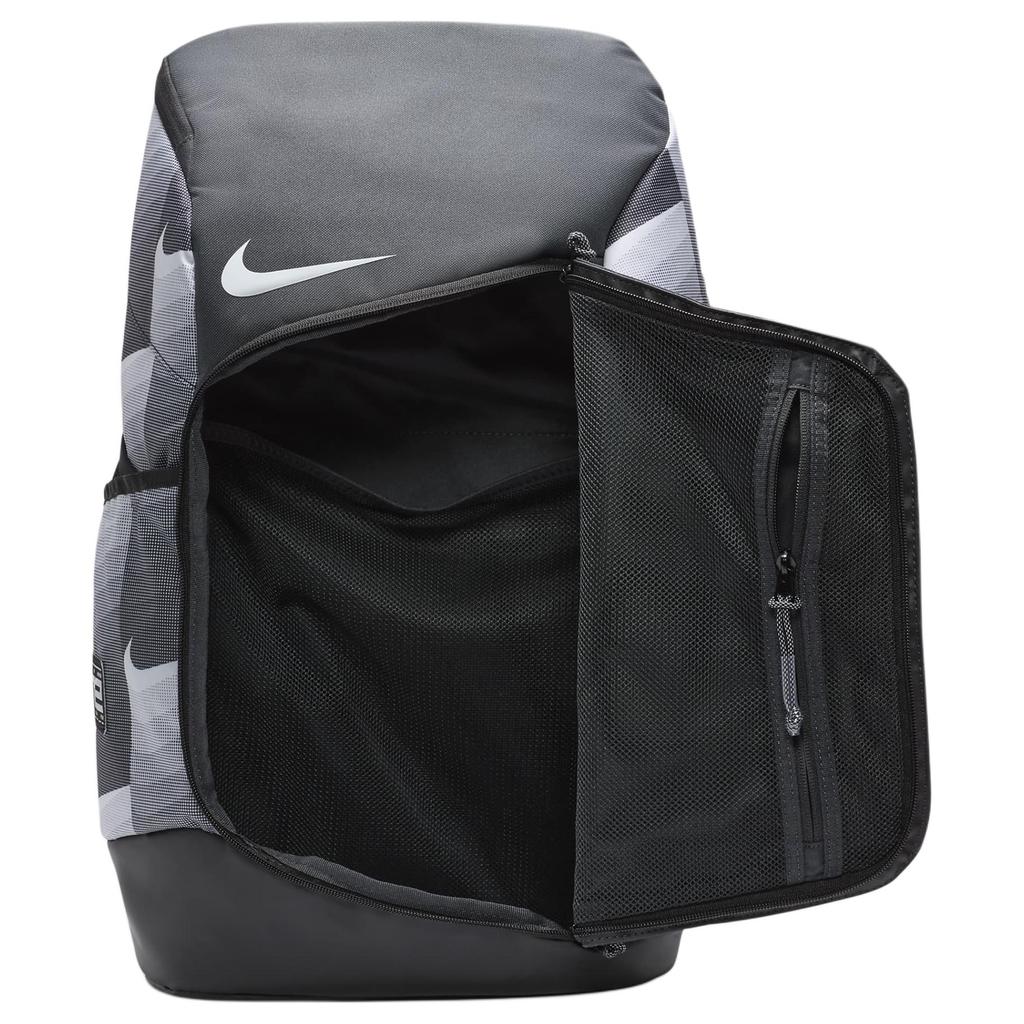 Nike Polyester Backpack Regular Men's Dark Gray & Black & White Casual FZ7311-084