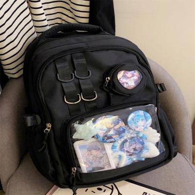Japanese Style Cute Transparent Student Backpack
