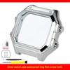 Mod kit AE1200 case for Casio 3299 AE-1200 AE-1300 stainless steel bezel metal band Bracelet mirror waterproof ring screws Parts