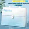 13-Layer Accordion Student Bag, Document Holder with Handle, Large Capacity File Folder, Subject Classification.