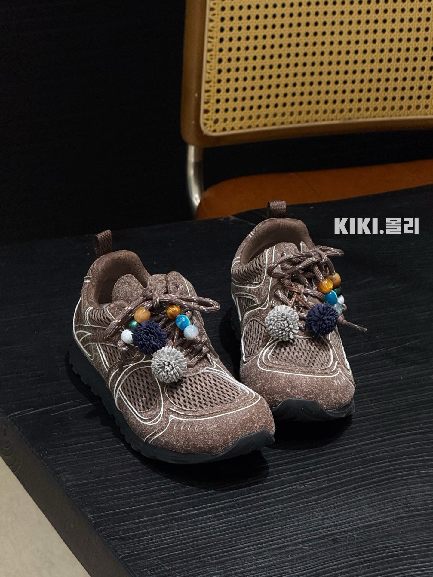 

Niche brown retro German training Forrest Gump shoes women s 2025 new mesh breathable thick-soled versatile casual sports shoes 35