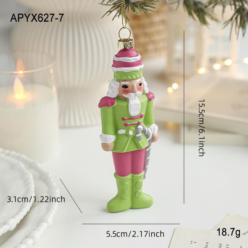 Nutcracker Christmas Ornament Lightweight Nutcracker Hanging Ornament Nutcracker Tree Decor  Soldier Christmas Decoration